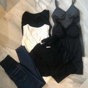 Maternity & nursing clothes 8pcs